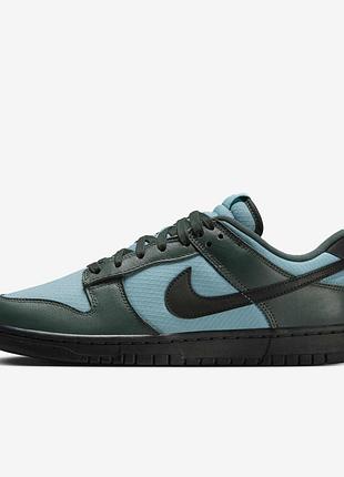 Кросівки чоловічі nike dunk low retro se green/turquoise fz3052-300