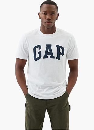 Футболка чоловіча gap everyday soft crewneck t-shirt white 855769051 l 855769051
