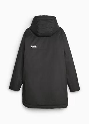 Парка hooded padded parka 67537901 puma xxl чорний 67537901