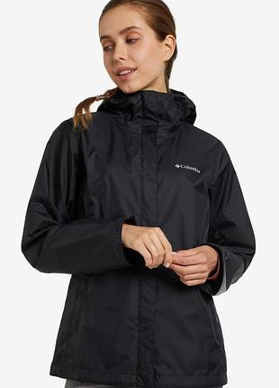 Куртка мембранна arcadia ii jacket 1534111clb-010 columbia l (48) чорний 1534111clb-010