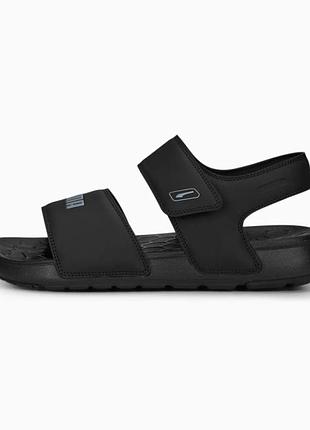 Сандалии softride sandal pure 38908301 puma 12 (47) черный 38908301