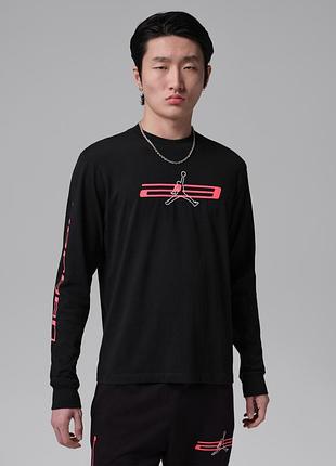 Футболка jordan m df spt gfx ls crew if0855-010