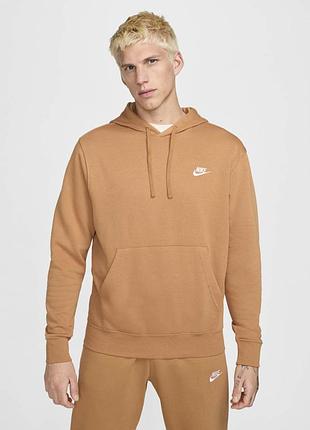Худи nike club hoodie bv2654-224