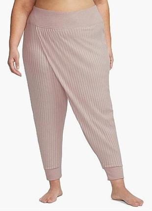 Штани nike yoga luxe pink grey dd9607-601