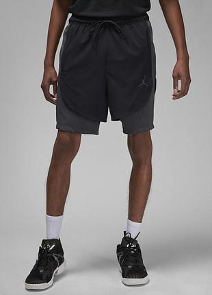 Шорти чоловічі air jordan dri-fit sport black dz0573-010