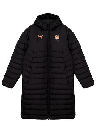 Куртка fc shakhtar donetsk bench 782806-04, цвет чёрный, размер (европа) - xs 782806-04