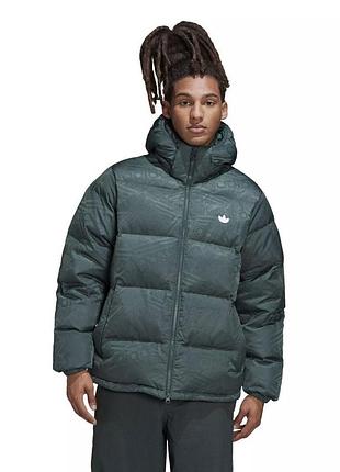 Пуховик adidas monogram (зелений) hl9219