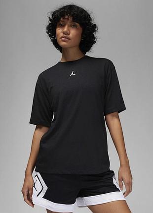 Футболка жіноча air jordan sport diamond short-sleeve top black fn5116-010