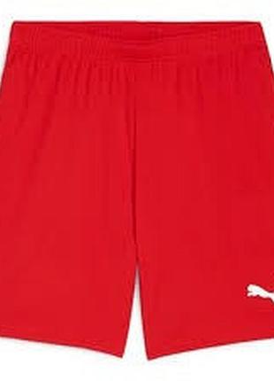 Шорти puma youth team goal shorts red/white 705753-01