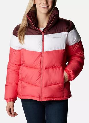 Куртка puffect™ color blocked jacket 1955101clb-673 columbia s (44) розовий 1955101clb-673
