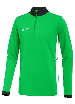 Джемпер дитячий nike academy 25/27 dri-fit drill top royal fz9773-329, колір зелений, розмір (європа) fz9773-329