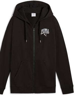 Толстовка puma class full-zip hoodie 68503301 puma l чорний 68503301