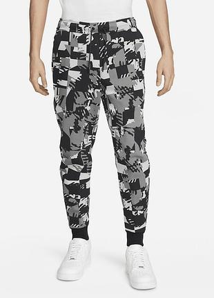 Штани nike m nsw tch flc aop jggr dm6472-077