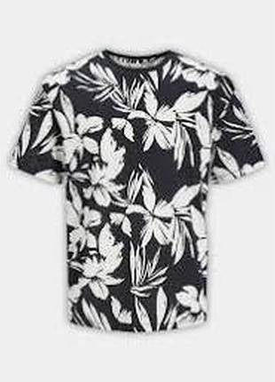Футболка jack andamp; jones jjejeff aop tee ss sn 12249329-black
