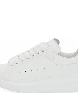 Кросівки alexander mcqueen wmns oversized sneaker 'white pink laces' 553770 wiee0 9000