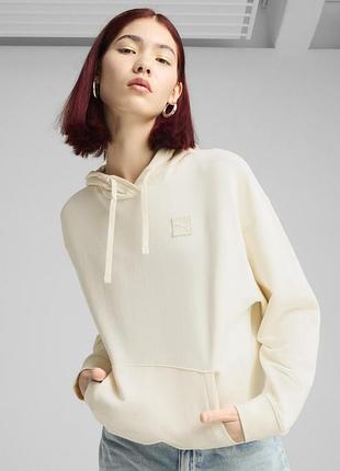 Толстовка ess elevated comfort hoodie 68501899 puma l кремовий 68501899