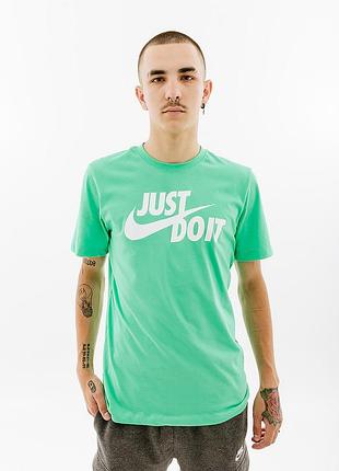 Футболка nike m nsw tee just do it swoosh ar5006-363 xs