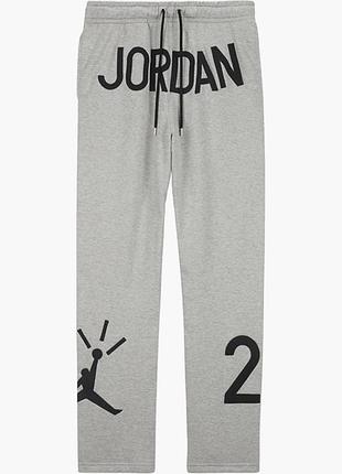 Штани jordan x nina chanel abney fleece pants grey heather fz7518-063