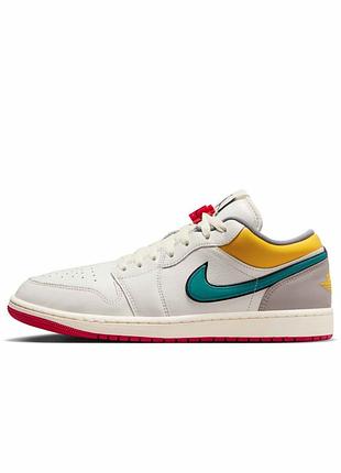 Кроссовки air jordan 1 retro low og sail/cashmere hv4511-133