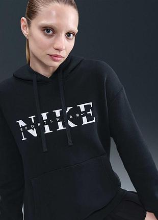 Худі жіноче nike nsw phnx flc po black ih4054-010