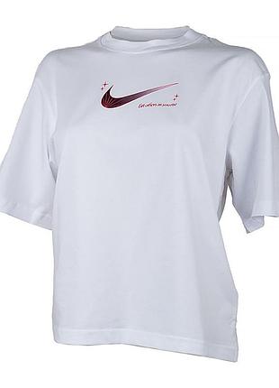 Футболка nike w nsw tee oc 3 ss boxy, шт dx7932-100