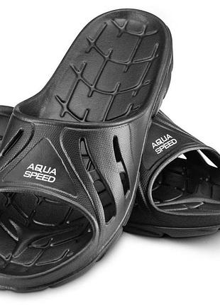 Шлепанцы aqua speed alabama 5989 черный чел 41 507-07