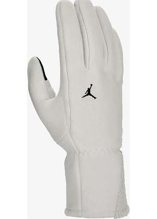 Перчатки nike jordan m lg fleece lt prewood белый l (j.100.8818.118.lg) j.100.8818.118.lg
