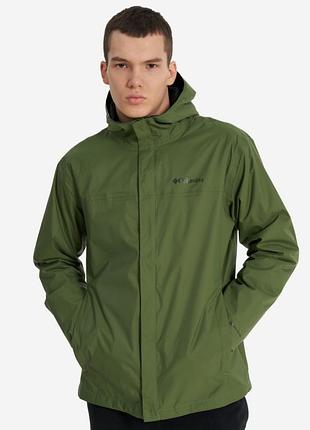 Куртка мембранная watertighttm ii jacket 1533891clb-353 columbia l (50-52) зеленый 1533891clb-353