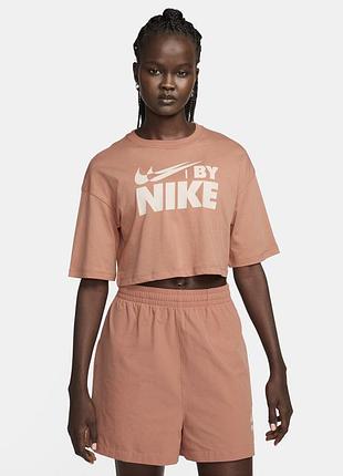 Футболка nike w nsw crop tee gls fz4635-212