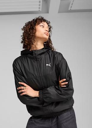 Вітровка ess relaxed windbreaker 68513401 puma l чорний 68513401