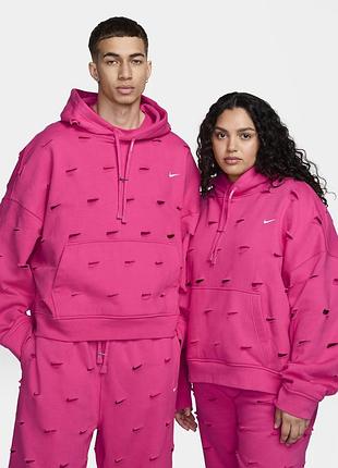 Толстовка nike x jacquemus swoosh pink fj3481-653