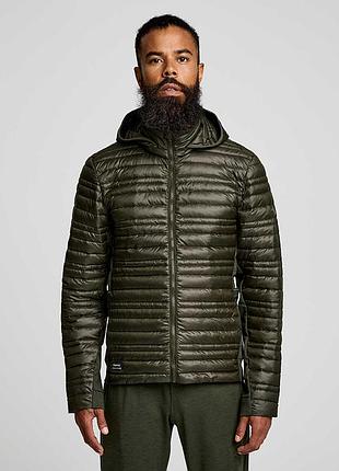 Куртка saucony solstice oysterpuff jacket sam800350-ub