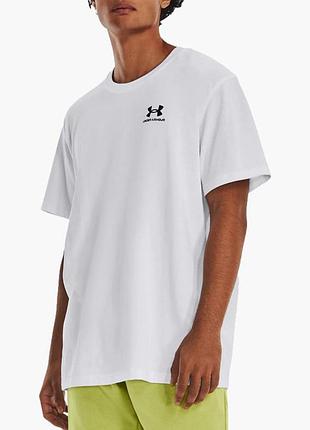 Футболка мужская under armour ua logo emb heavyweight (1373997-100) 1373997-100