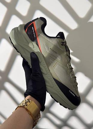 Чоловічі кросівки columbia vibram mega grip gtx olive black