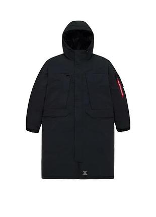 Куртка alpha industries seal long puffer parka mjs55502c1_001 m