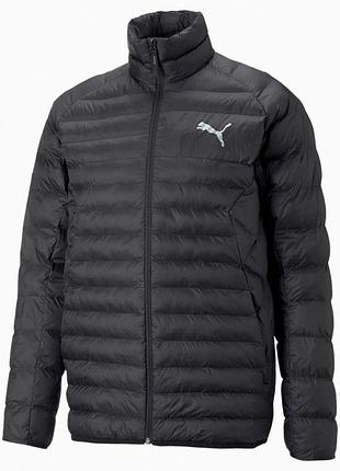 Куртка мужская puma packlite primaloft 849356 01 весна-осень черная 849356-01 m