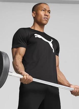 Футболка m tad ess solid cat tee cf 52592101 puma l чорний 52592101