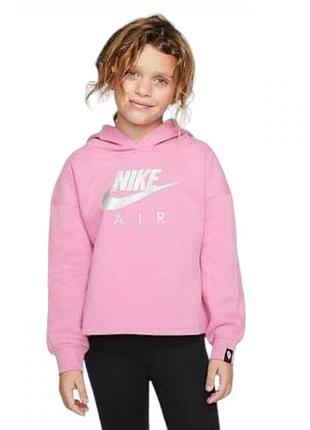 Толстовка nike g nsw air pull over hoodie 36g339-acg