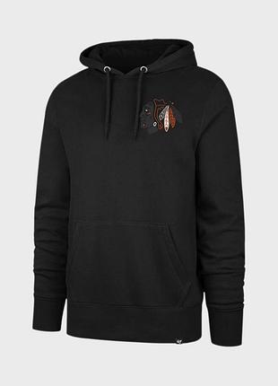 Кофта 47 brand chicago blackhawks imprint ba 636658jk-fs l