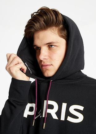 Худі air jordan psg paris saint-germain fleece pullover hoodie ‚bordeaux‘ ck9773-010