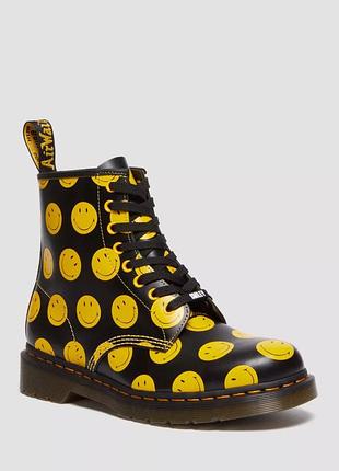 Черевики dr. martens 1460 smiley black smooth 31389005