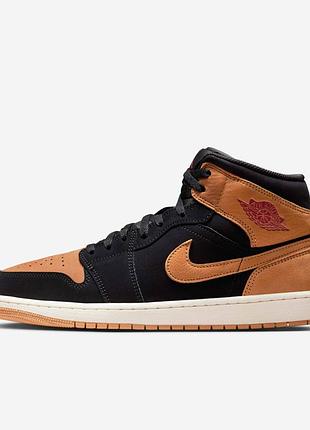 Кроссовки мужские air jordan 1 mid se hv4091-002