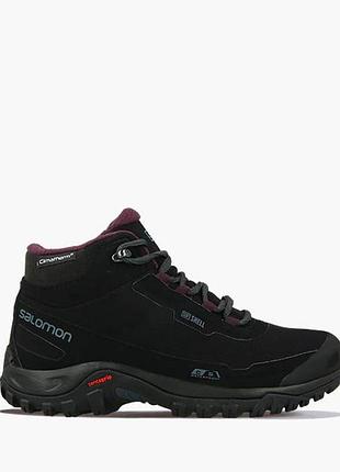 Жіночі кросівки саломон оригінал salomon shelter cs wp (411105) черные 411105
