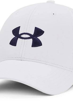 Бейсболка under armour golf96 hat білий one size (1361547-101) 1361547-101