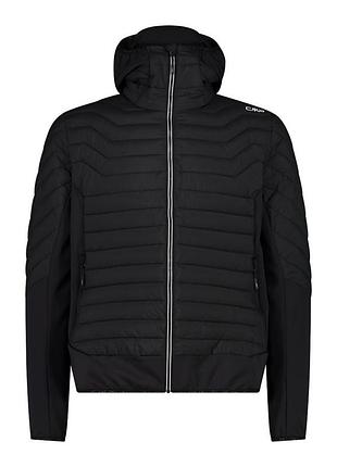 Куртка спорт. cmp jacket hybrid fix hood nylon 34z2007-u901 37