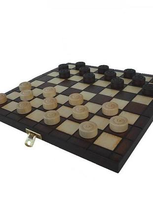 Шашки madon шашки коричневий, бежевий уні 25х25см арт190 md190