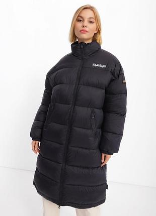 Куртка napapijri a-box long w 1 puffer jacket gkm0411