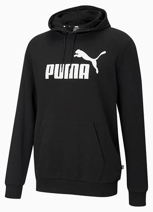 Кофта (худи) мужская puma essentials big logo hoodie (586688 01) m 586688 01 m