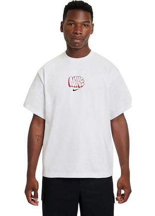 Футболка nike solo swooth (белая) hq4182-100