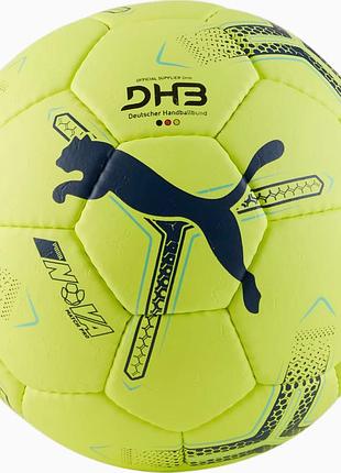 М'яч гандбольний puma nova match pro жовтий, чорний ii (084384-01) 084384-01